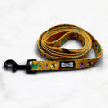 Summer Buzzin yellow 5ft Dog Lead - Pup Chic Boutique