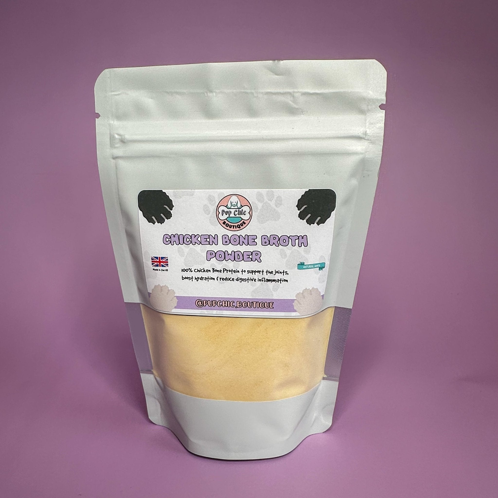 Pup Chic Chicken Bone Broth Powder