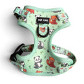 Panda Paradise step-in adjustable dog harness by Pup Chic Boutique