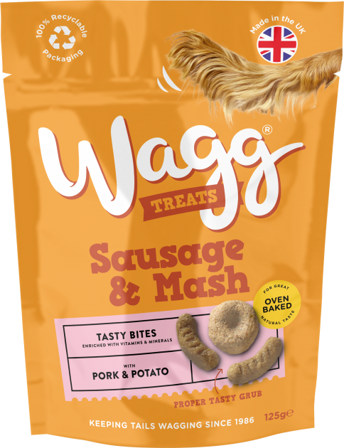 Wagg Sausage & Mash Treats 125g