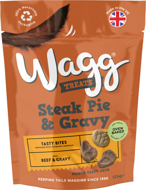 Wagg Steak Pie & Gravy Treats 125g
